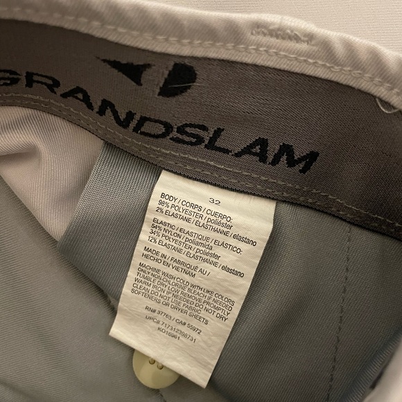 Grand Slam light khaki shorts - Picture 6 of 6